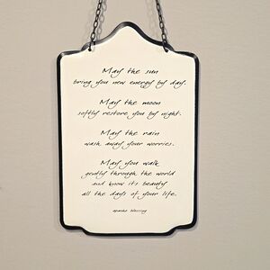 Apache Blessing wall hanging